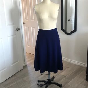 1960s navy blue skirt